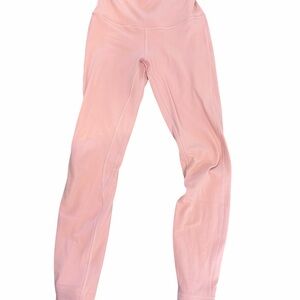 Lululemon Light Pink align Leggings